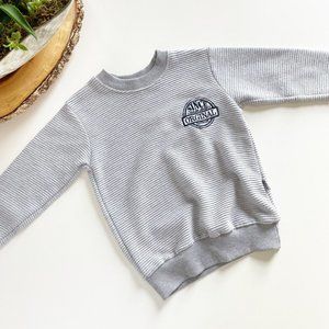 • Klas Grey Crewneck Sweatshirt • 7/8